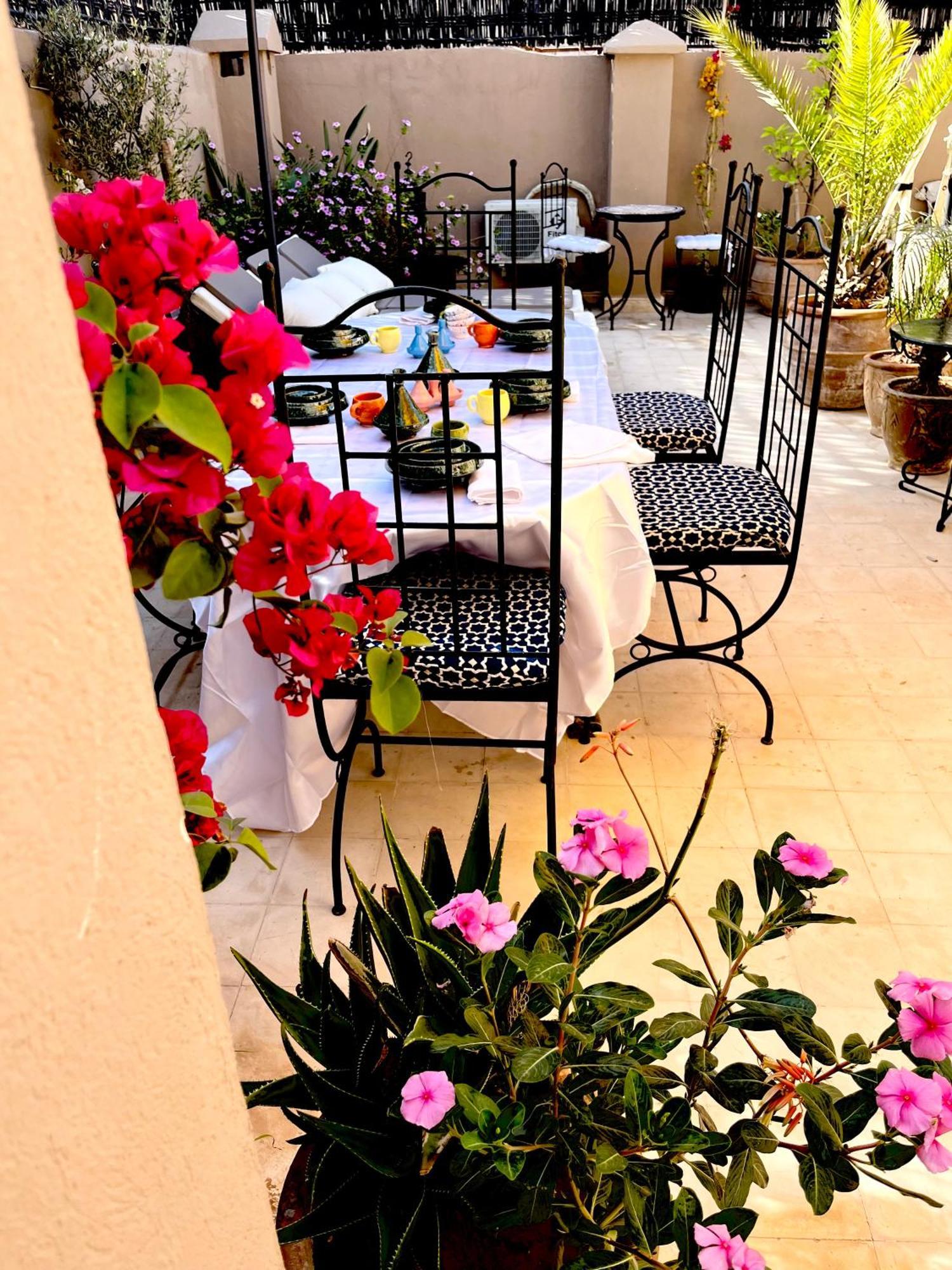 Riad Darna 4 Chambres Avec Piscine Et Petit Dejeuner Marrakesch Exterior foto