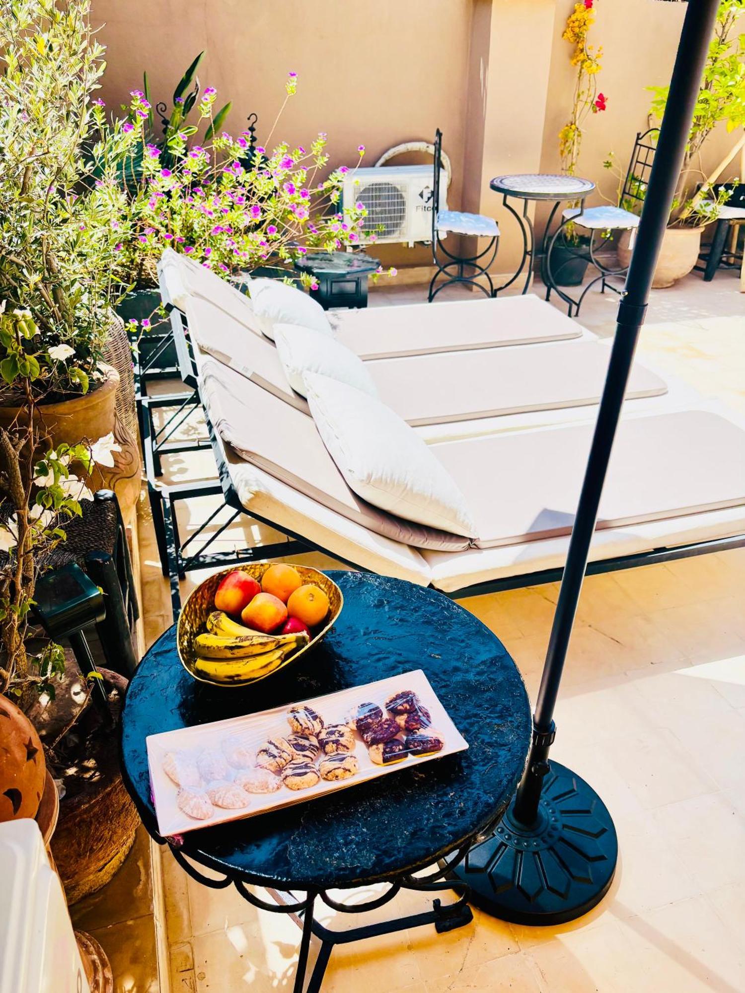 Riad Darna 4 Chambres Avec Piscine Et Petit Dejeuner Marrakesch Exterior foto