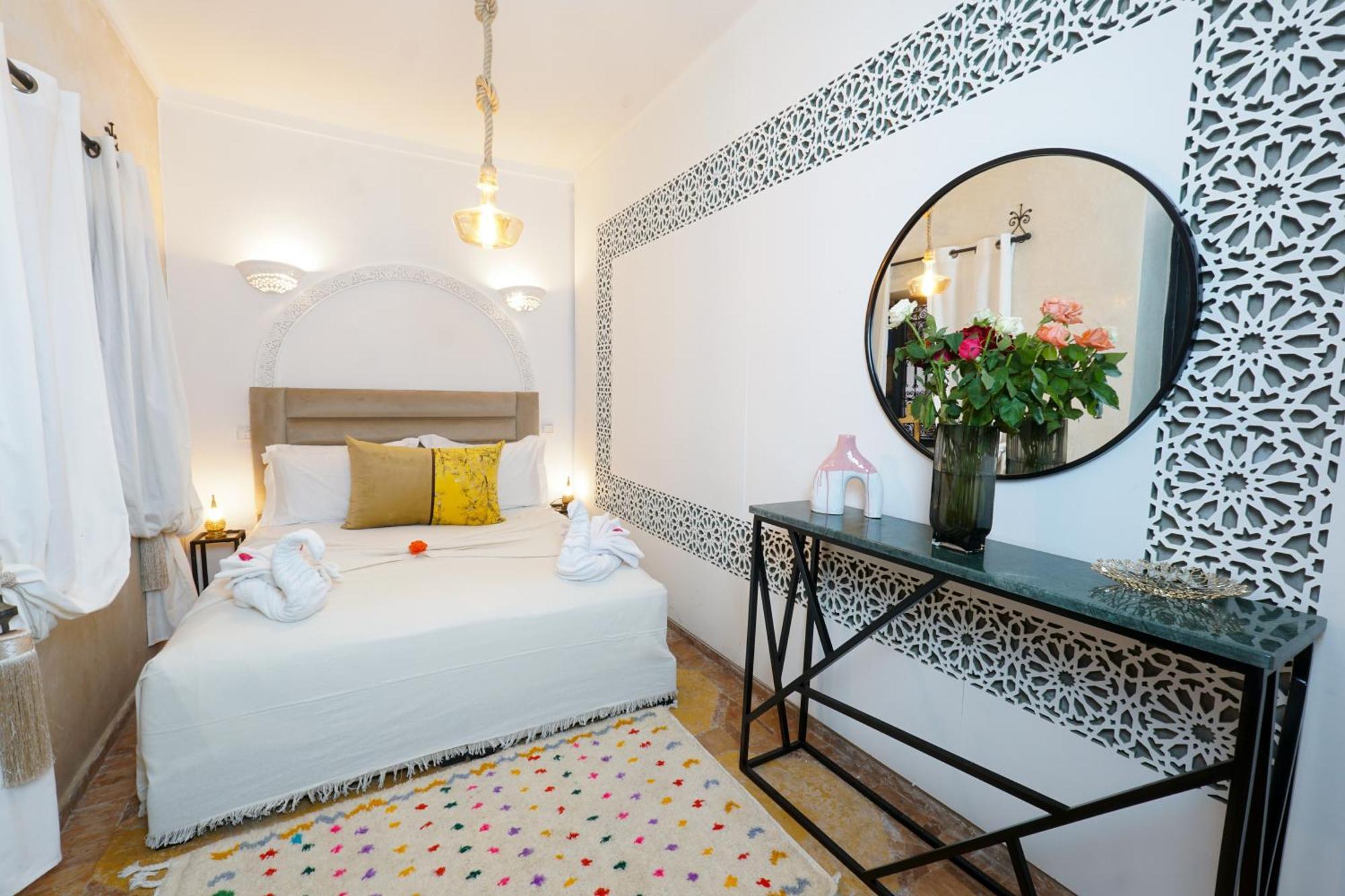 Riad Darna 4 Chambres Avec Piscine Et Petit Dejeuner Marrakesch Exterior foto
