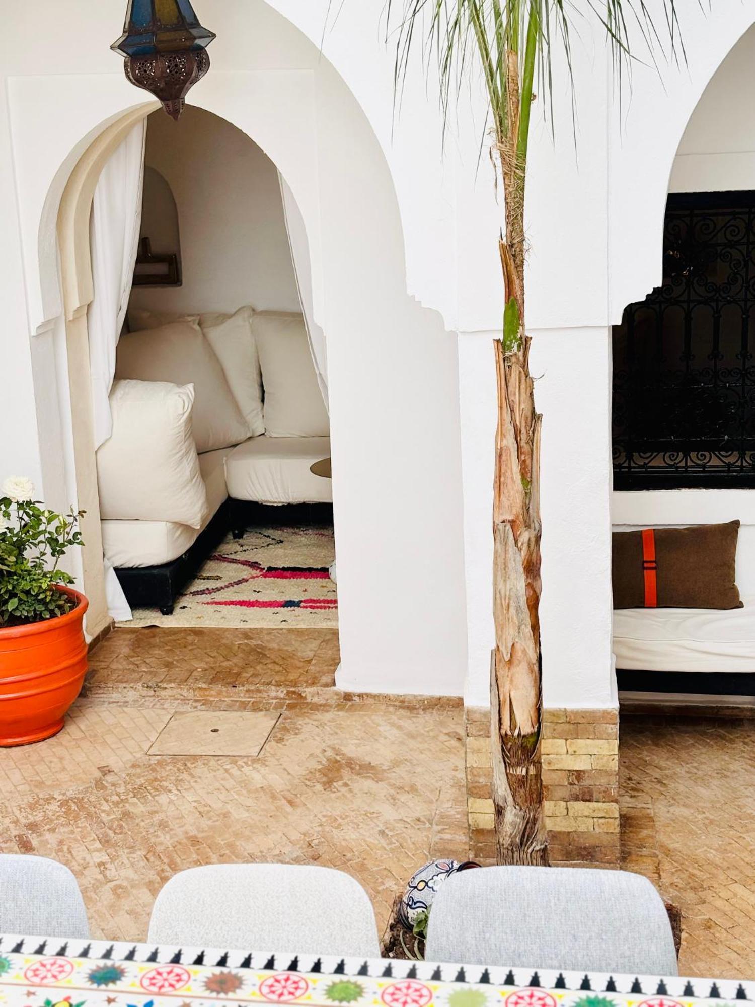 Riad Darna 4 Chambres Avec Piscine Et Petit Dejeuner Marrakesch Exterior foto