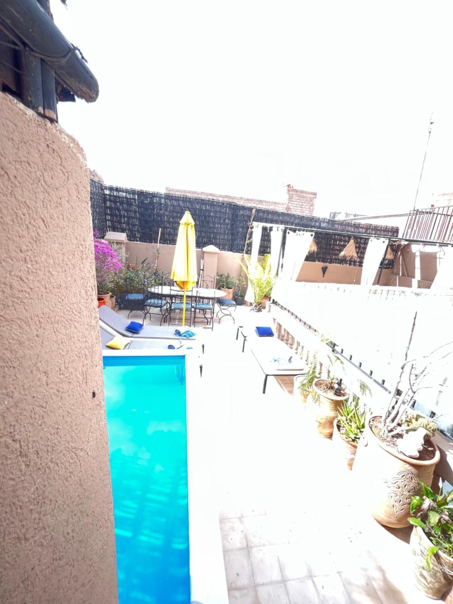 Riad Darna 4 Chambres Avec Piscine Et Petit Dejeuner Marrakesch Exterior foto