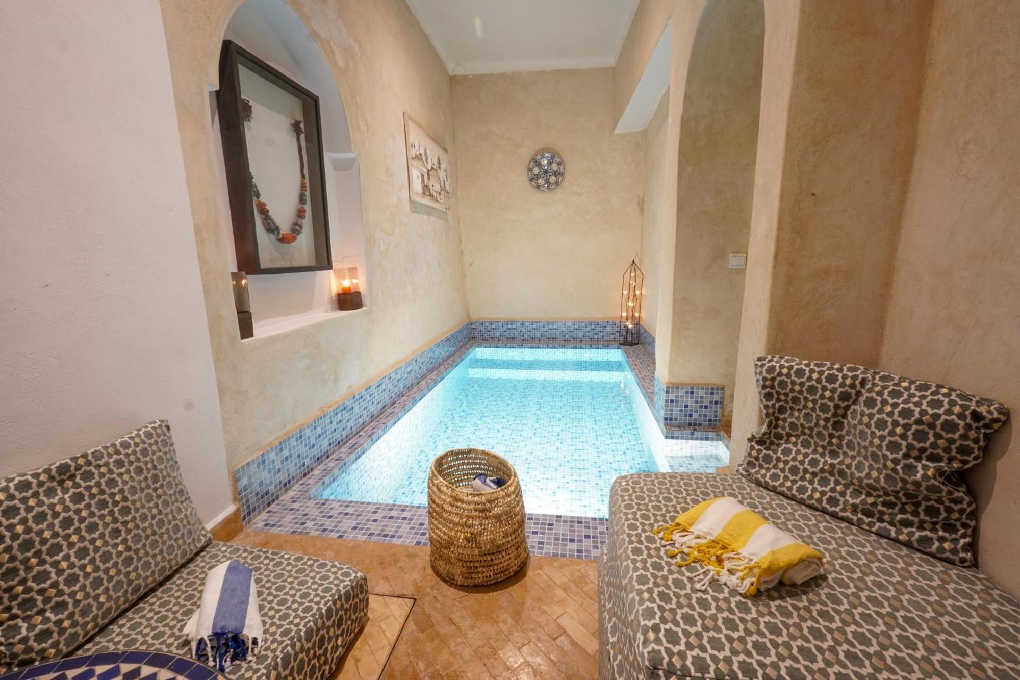 Riad Darna 4 Chambres Avec Piscine Et Petit Dejeuner Marrakesch Exterior foto